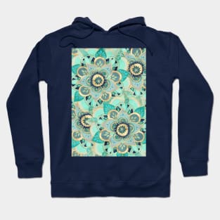 Gilded Emerald Enamel Hoodie